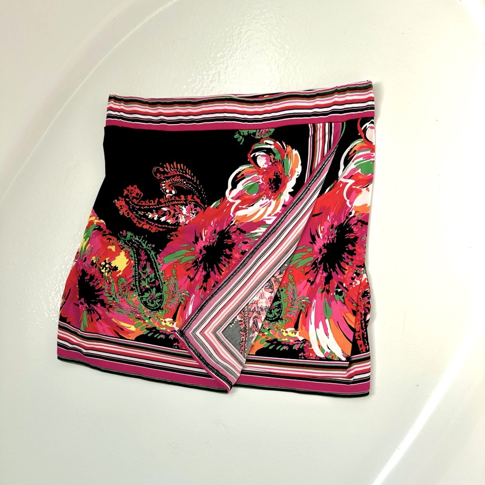 Ladies Cache Halter Top With Wrap Design Sz M - image 2